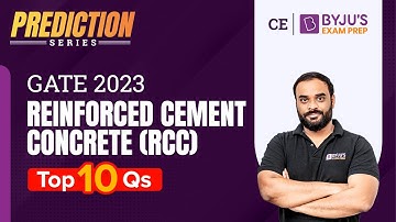 GATE 2023 Prep | Reinforced Cement Concrete (RCC) | Civil Engineering (CE)| Most Expected Questions