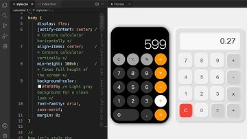 Build a Responsive Calculator with HTML & CSS (Relaxing ASMR Coding)