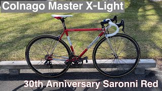 Colnago Master X-Light 30th Anniversary (Saronni Red, 2021) - Walkaround