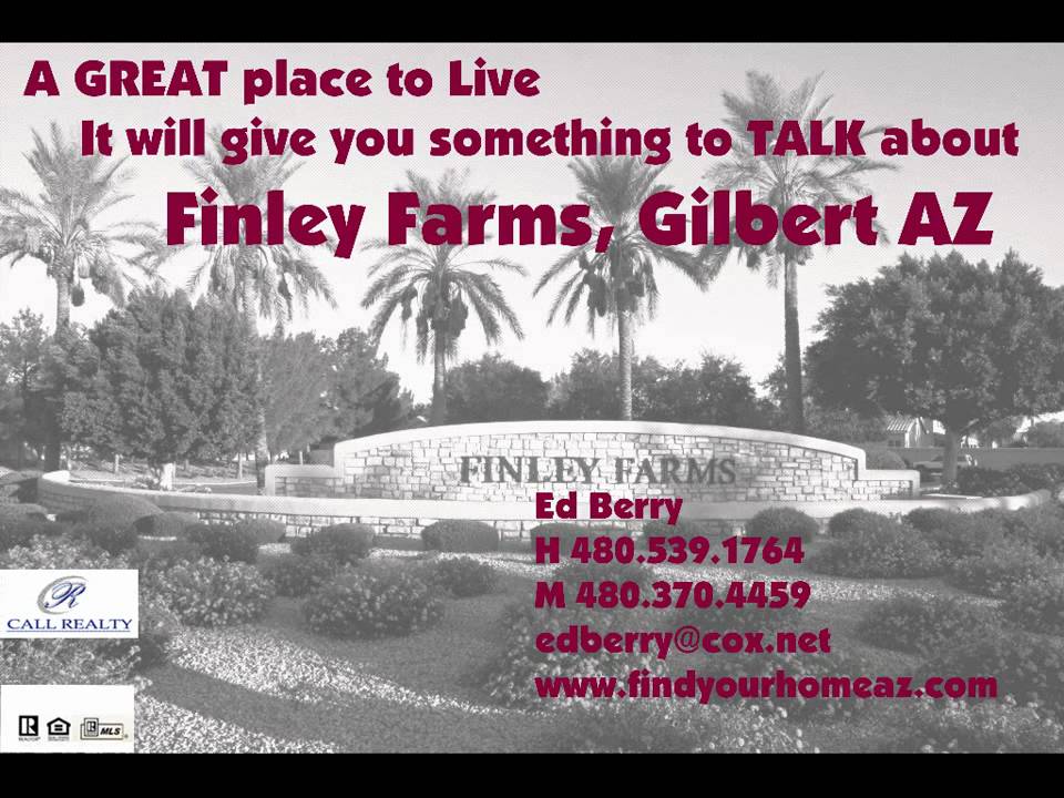 Gilbert Finley Farms Homes Real Estate for Sale YouTube