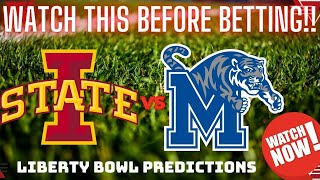 Memphis Tigers vs Iowa State Cyclones Prediction and Picks - Liberty Bowl Picks