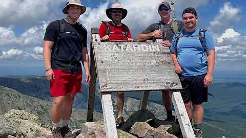 Climbing Mt. Katahdin (camping in Baxter State Park)