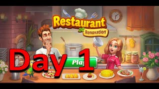 Restaurant Renovation Gameplay Walkthrough - Restaurant Renovation Day 1 screenshot 5