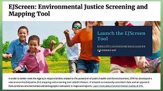 How to Create a Project Area Map Using EJ SCREEN