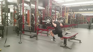 BB RFE Split Squat Ecc