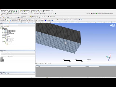 How to do a Mesh Connection in ANSYS Mechanical