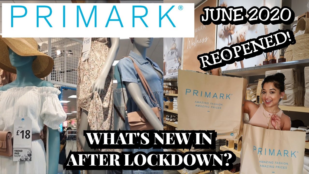 NEW IN PRIMARK SHOP WITH ME | FIRST DAY OF OPENING POST LOCKDOWN! | JUNE 2020💖