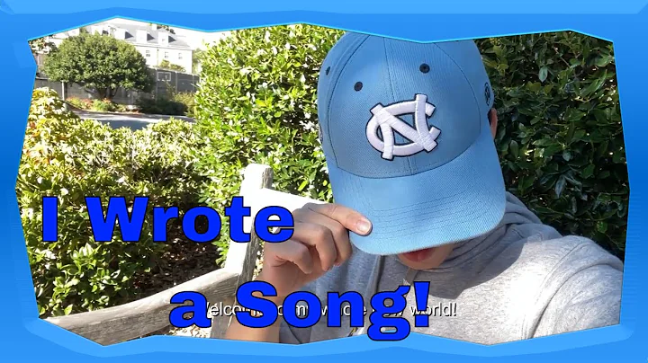 Wrote a Song for My College! !  #UNC #TarHeels #Fr...