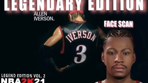 How To Make Allen Iverson Face Scan For NBA2K21