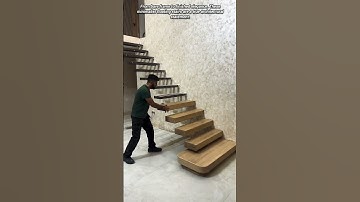 ​How Amazing Floating Staircases with Hidden LED Lights Are Installed.