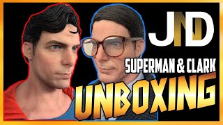 SUPERMAN & CLARK KENT UNBOXING JND STUDIOS
