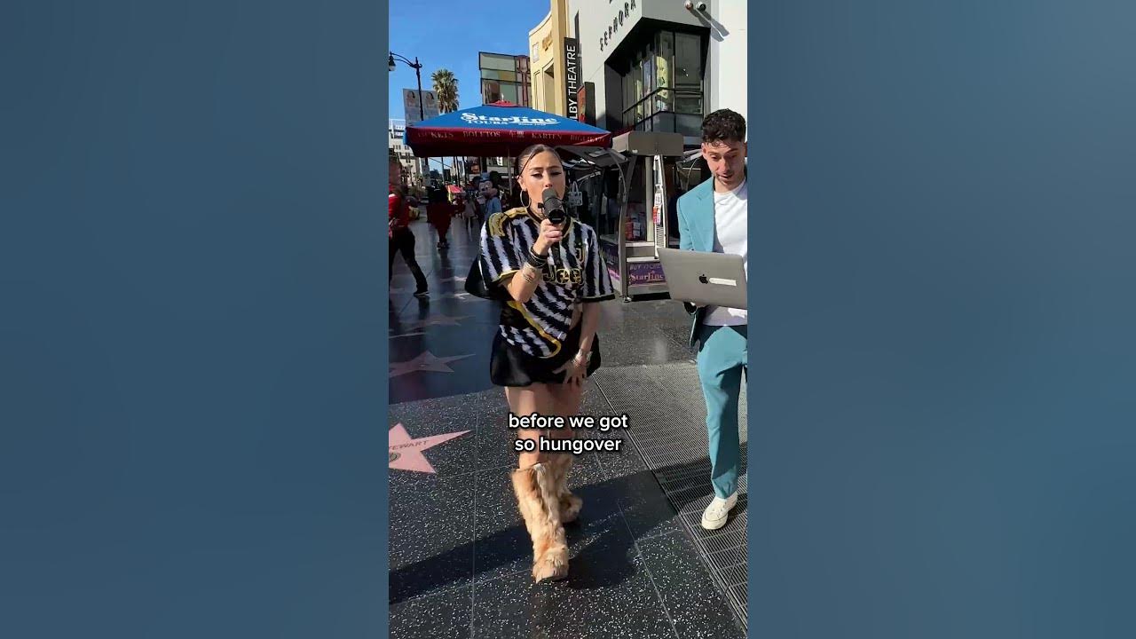 MORE FREESTYLES⬆️When You Find Random Rappers in Hollywood🤯  @tiatia