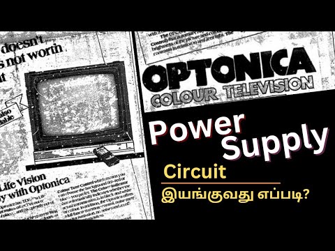 OPTONICA..Colour tv... Power supply..Circuit Working Principles. - YouTube