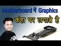 Cpu me graphics card kaha pr lgate hai