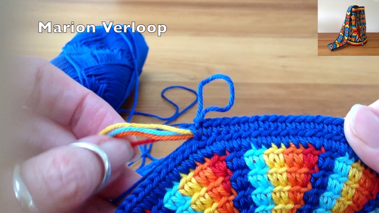 Mochila adding a new yarn
