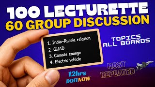 100 LECTURETTE & 60 GD TOPICS, MOST REPEATED TOPICS IN SSB