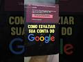 NAO FIQUE MAIS SEM ARMAZENAMENTO #google #shorts #gmail