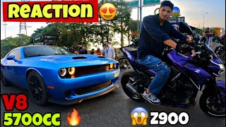 Dodge Challenger || Z900 Exhaust Sound 😱