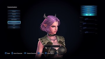Valkyrie Character Creation - Tera PS4