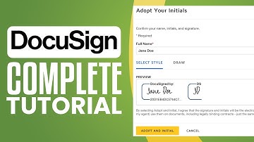 How To Use DocuSign To Sign Documents | DocuSign Step by Step Tutorial 2025