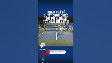 Khám phá bí quyết chọn Chiếc Vợt Pickleball Tốt Nhất Hiện Nay! #shorts