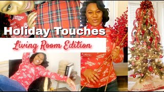 VLOGMAS DAY 18... 2020 CHRISTMAS LIVINGROOM DECORATE WITH ME!