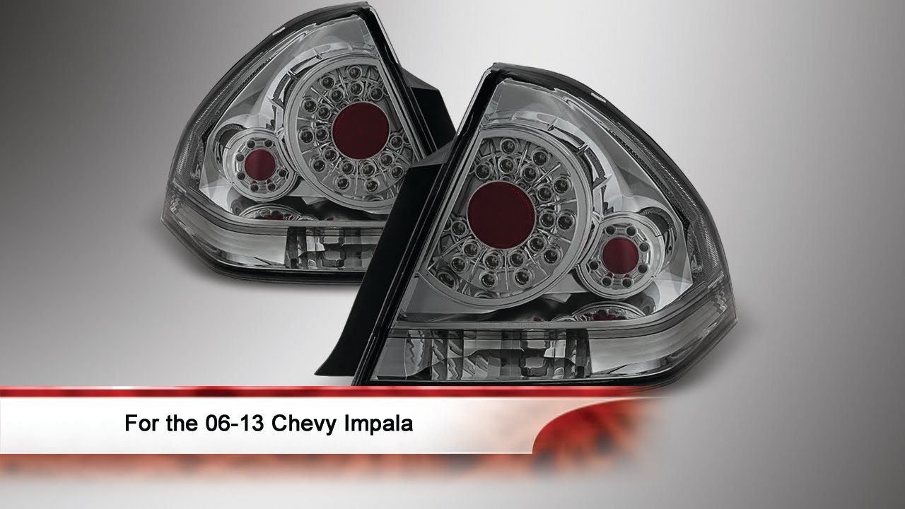 06-13 Chevy Impala LED Tail Lights - YouTube