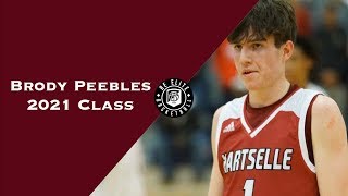 2021 Brody Peebles! Elite Scoring Guard!