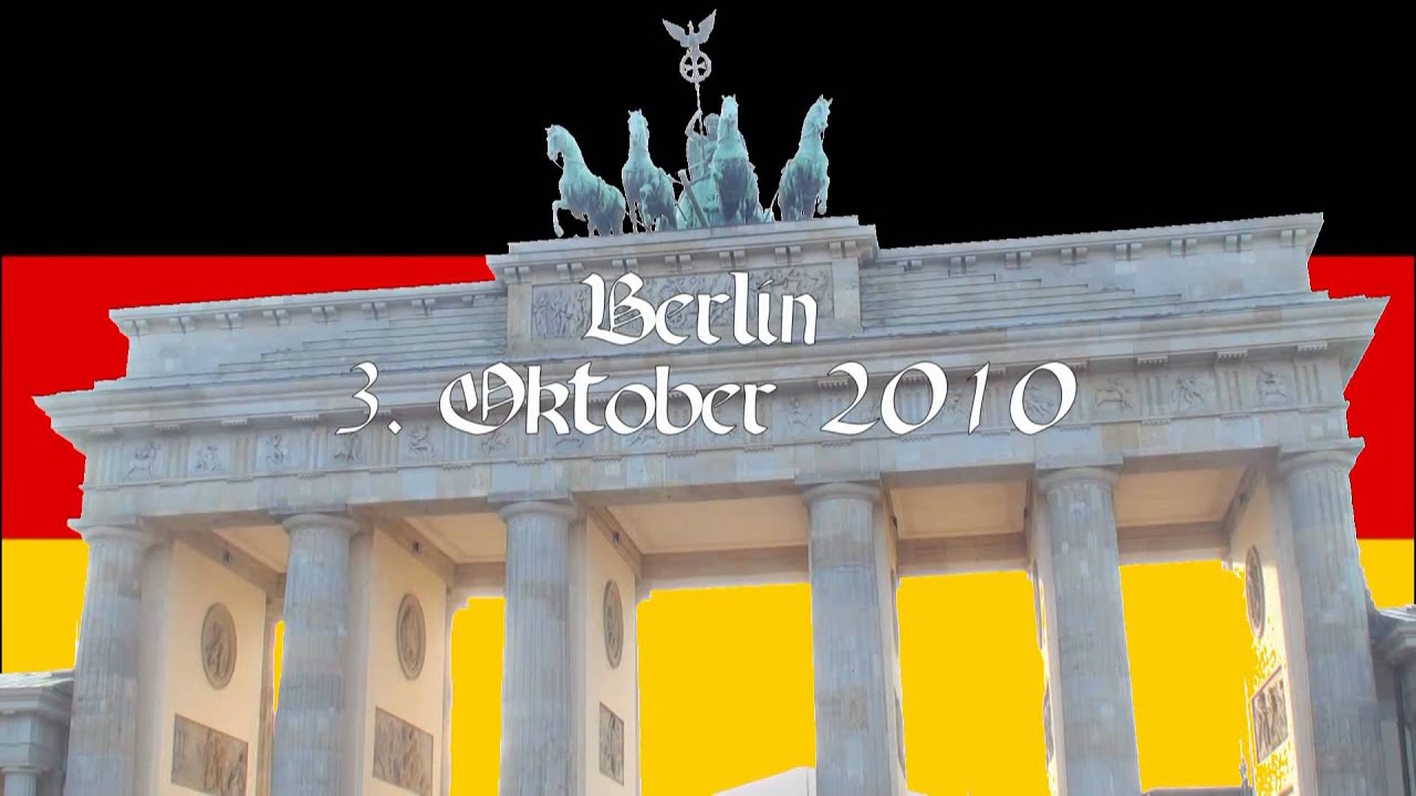 capital gains tax Berlin am 3. Oktober 2010 (20 Jahre Deutsche Einheit) (full HD)