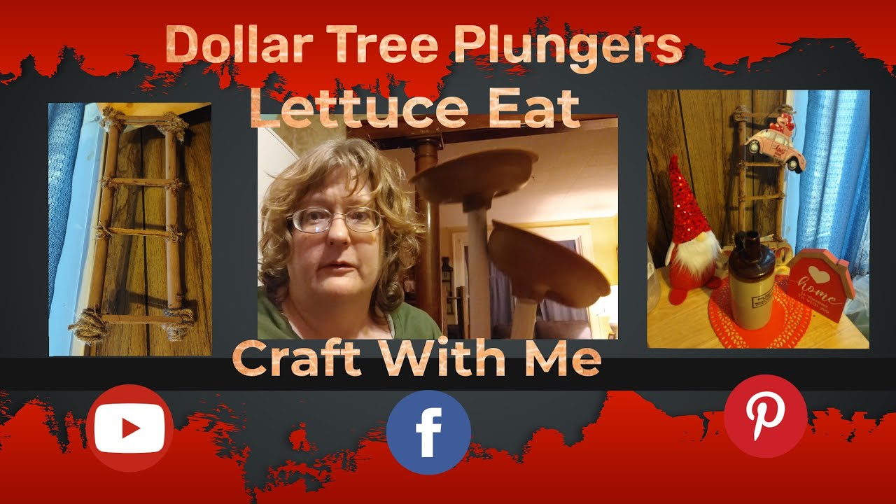 Look What I Do With Dollar Tree Plungers crafts dollartree decor