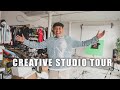 My clothing brand studio tour