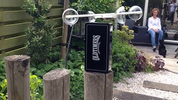 Wind powered music box