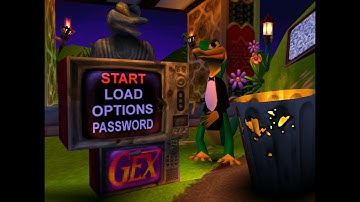 Gex 2 Enter The Gecko PSX - Intro + Demo Attract Movies - Duckstation