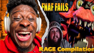 CaseOh - Five Nights at Freddy's RAGE Compilation 🤣😭 Live Reaction