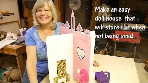 Make a simple doll house that is collapsible