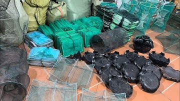 ĐÁNH TÔM .CÁ, CUA, LỒNG BÁT QUÁI ,XƯỞNG LƯỚI  DẦY ĐẸP,  RẺ NHẤT VIỆT NAM.