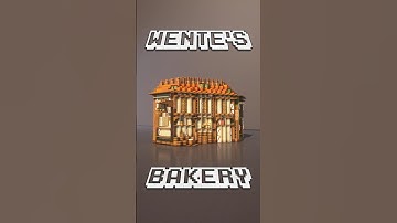 Wente’s Bakery Timelapse #minecraft #minecrafbuilds #minecraftbuilding