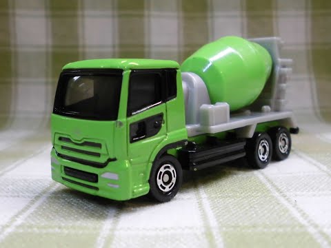 【トミカ】日産ディーゼル・ビックサム　非売品　UDトラックス　ミキサー ついくるくると回したくなる、ミキサー回転！ 非売品トミカ UD