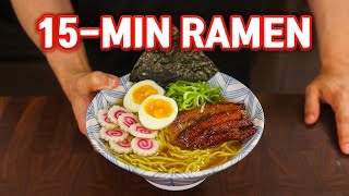 15 Minute Easy SHOYU RAMEN Recipe that Will Change Your Life!