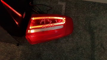 Audi A3 8P Dynamic Turn Signal Indicator Tail Light