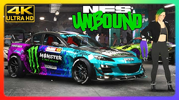 NFS Unbound 🔥 S Class Mazda RX-8 Week 3 Qualifier (Intense Difficulty) [4K]