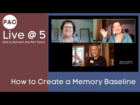 How to Establish a Memory Baseline using the Animal Fluency Test