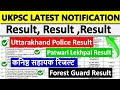UKPSC का नया परीक्षा कैलेंडर || Police Constable, Kanisth Sahayak, Forest Guard Result Update