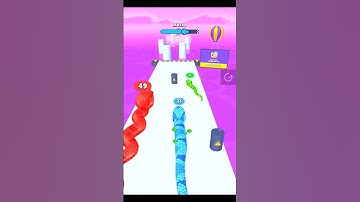 Snake Run Race 8 Level - Best Gameplay Walkthrough Android, iOS Games #shortvideos