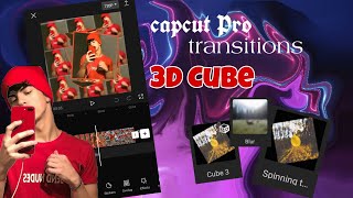 How To make Capcut Pro 3D cube Transitions /  capcut tutorial video screenshot 5