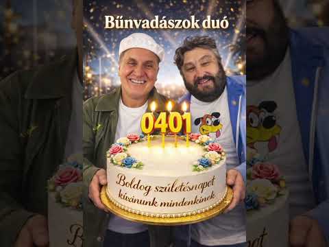Boldog szülinapot - Happy Birthday - Bűnvadászok - Április 1