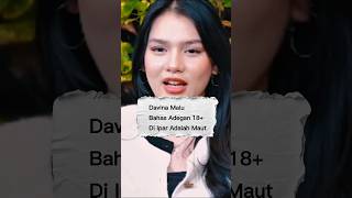 Davina Malu Bahas Adegan Ini Di Ipar Adalah Maut  podcast shortvidio shorts davinakaramoy fyp