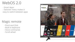 LG 55UF6800 55″ 4K Ultra HD 2160p 60Hz Class LED Smart HDTV (4K x 2K) – Qualifies for Premium Delivery LG Electronics 55UF6800 55