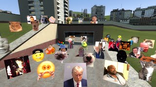 TOO MANY NEXTBOTS CHASING GMOD ???