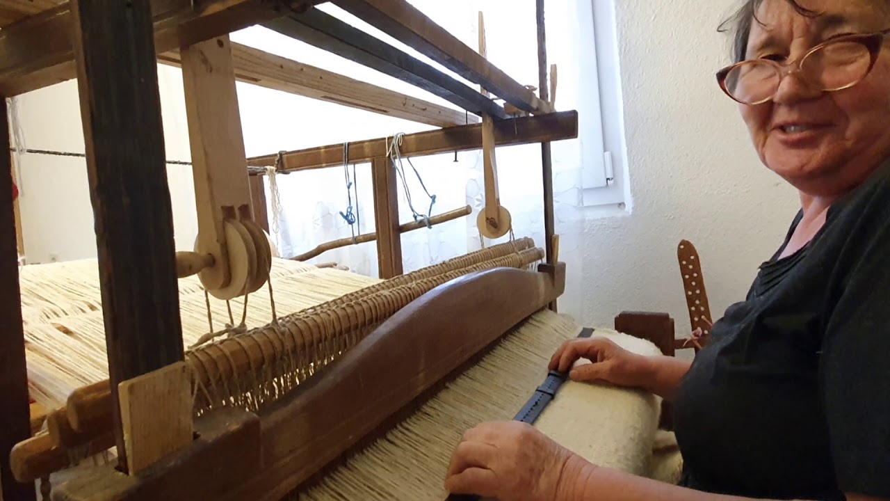 Tkalački stan iz Duliba još u pogonu 12.12.2019.